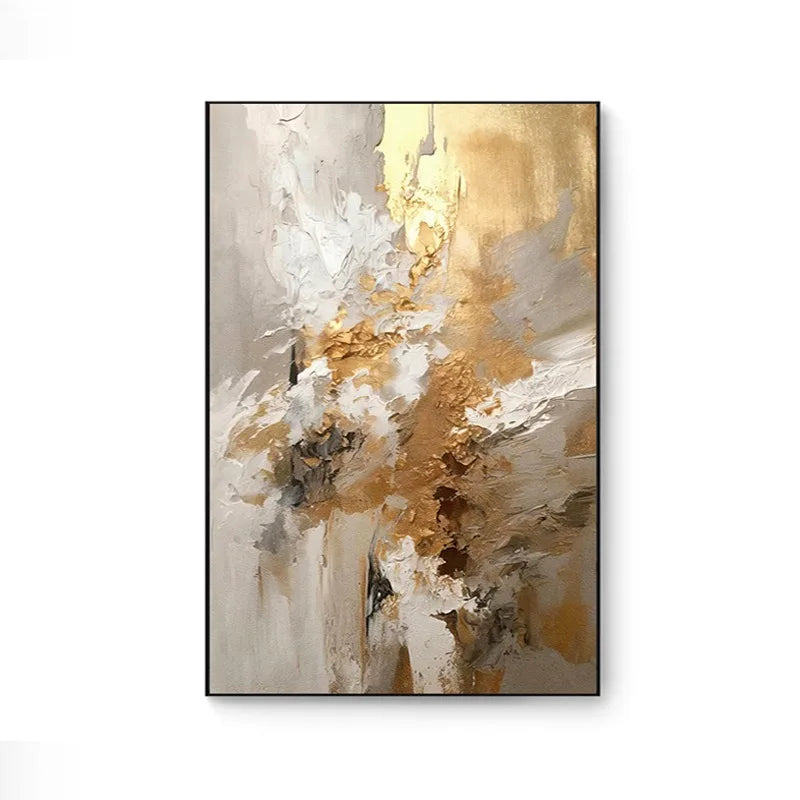 Hand Painted Acrylic Abstract Oil Painting Wall Decor