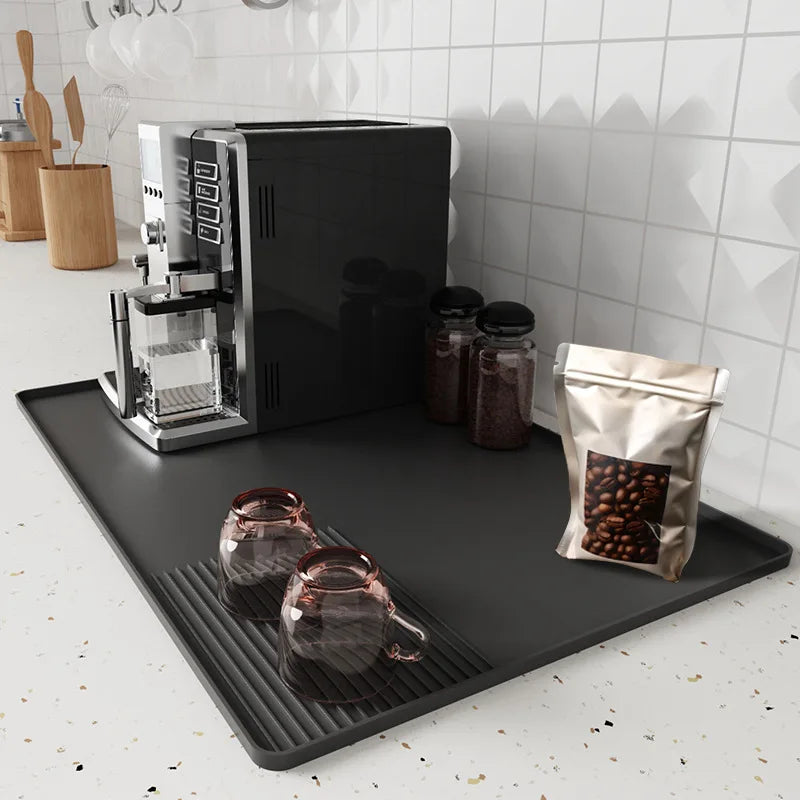 Silicone Coffee Mat Non-Slip Bar Mat for Countertops
