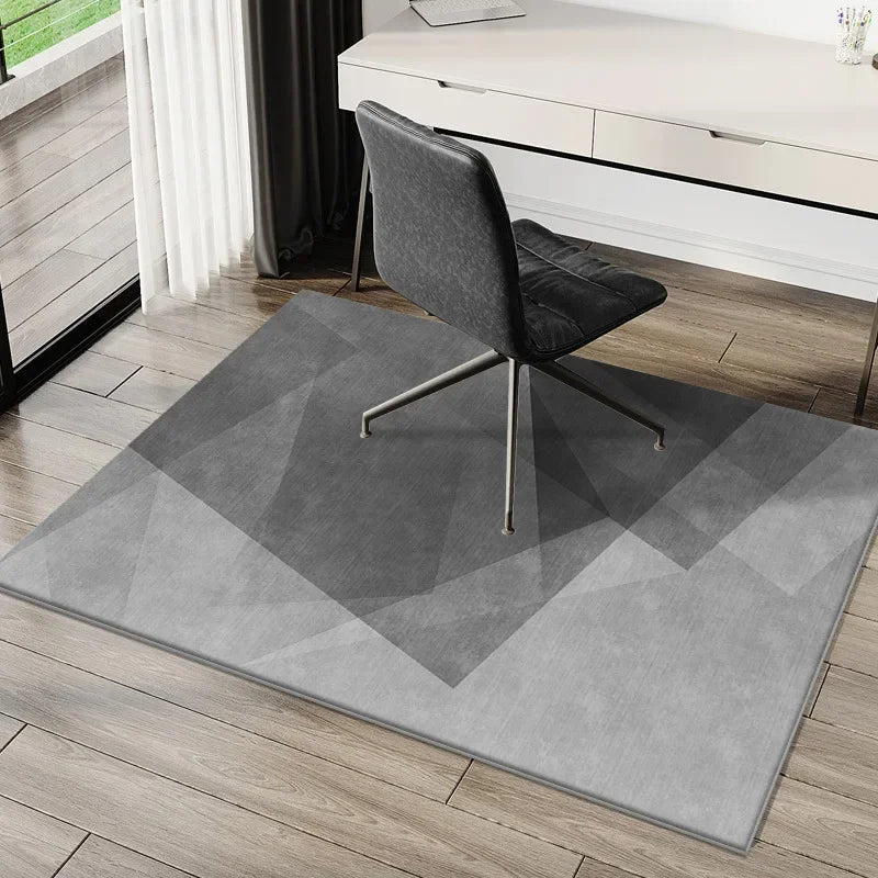VIKAMA Striped Polyester Floor Mat for Home Use