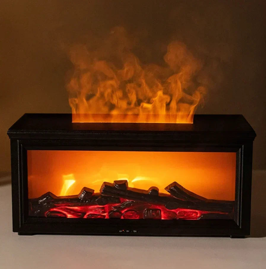 Flame and Mist Humidifier Essential Oil Diffuser