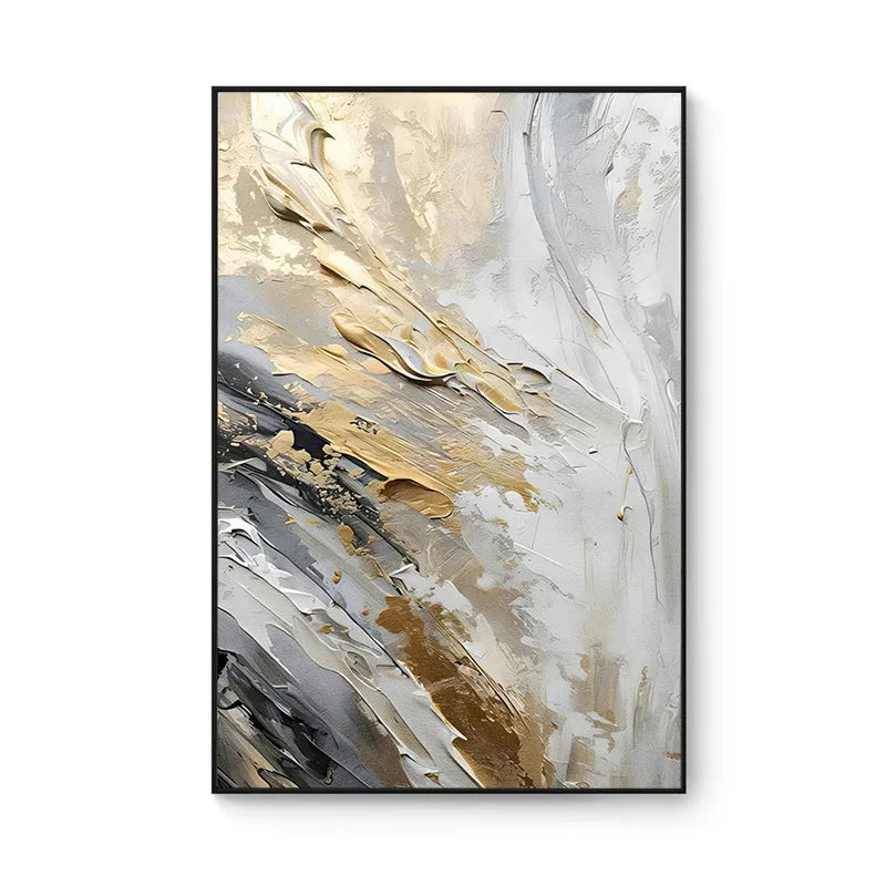 Hand Painted Acrylic Abstract Oil Painting Wall Decor
