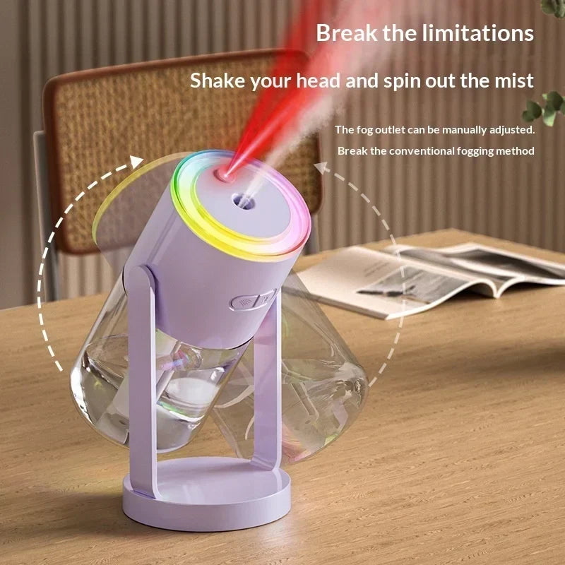 Starry Sky Projection Humidifier USB Colorful Light