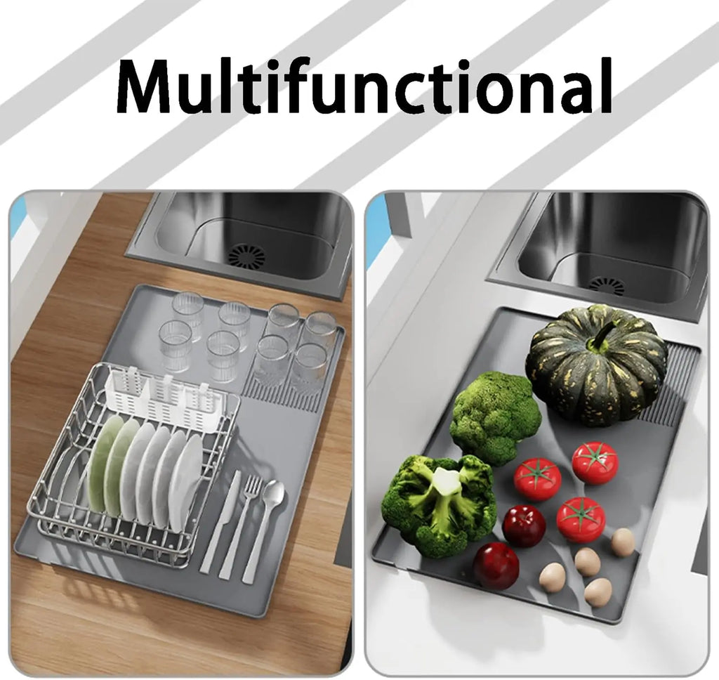 Silicone Coffee Mat Non-Slip Bar Mat for Countertops