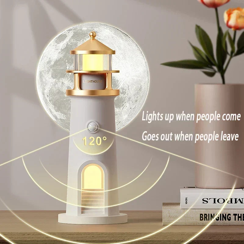 Moon Projection Night Light with Bluetooth Speaker