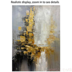 Hand Painted Acrylic Abstract Oil Painting Wall Decor