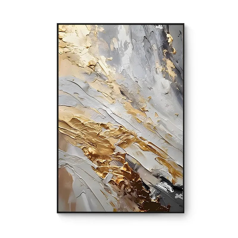 Hand Painted Acrylic Abstract Oil Painting Wall Decor