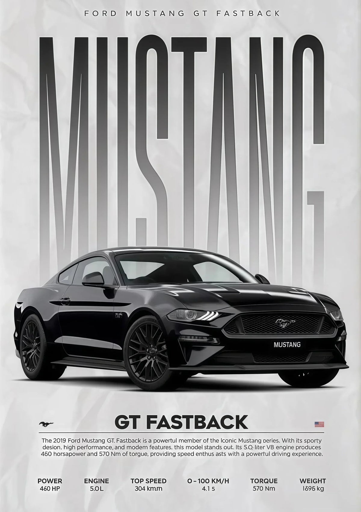 W16 750S Canvas Painting Sports Car Wall Art