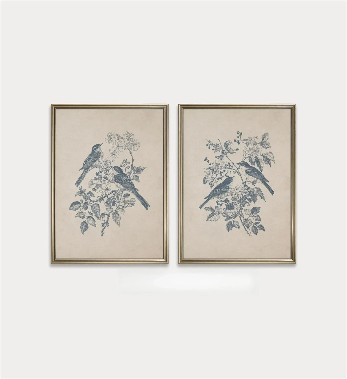 Retro Hummingbird Canvas Prints for Home Decor