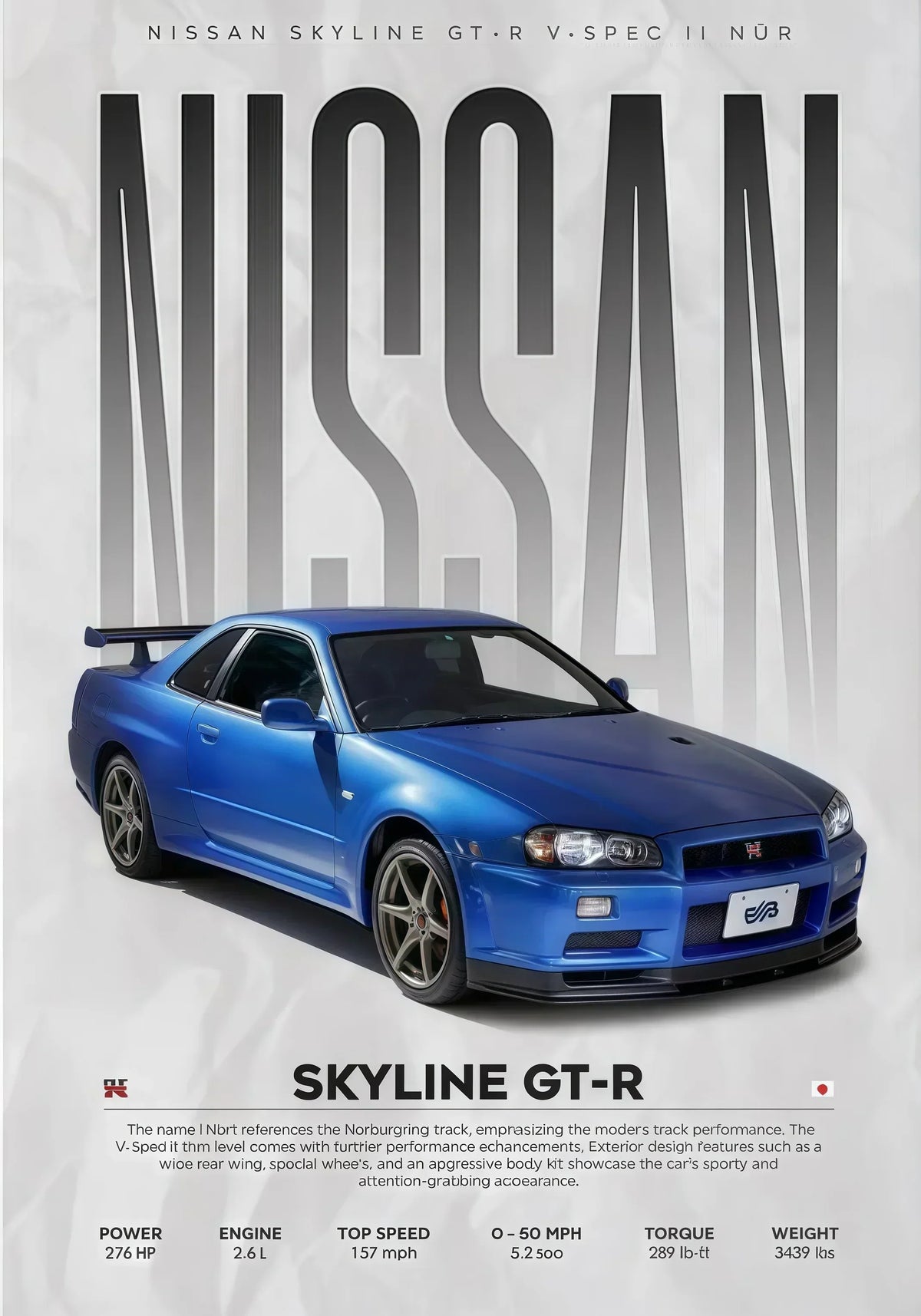W16 750S Canvas Painting Sports Car Wall Art