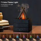 Aroma Humidifier Flame Diffuser with Remote Control