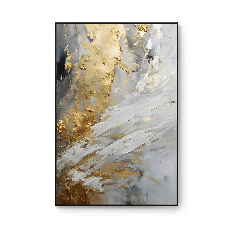 Hand Painted Acrylic Abstract Oil Painting Wall Decor