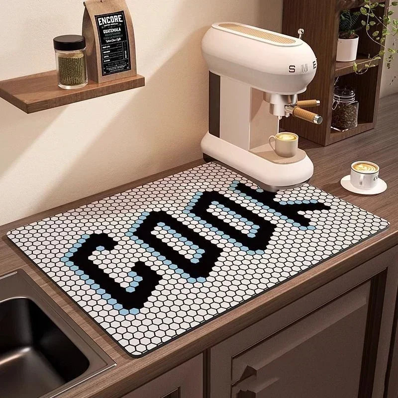 Waterproof Non-slip Coffee Machine Drain Pad Mat