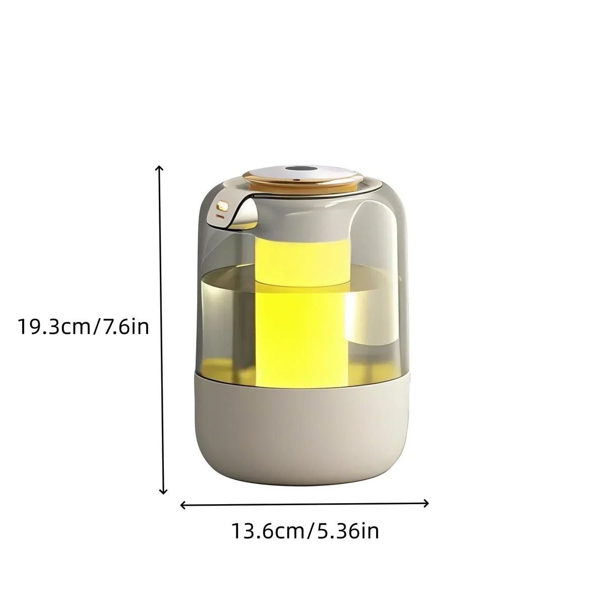 Seavidar Double Spray Humidifier with Ambient Light