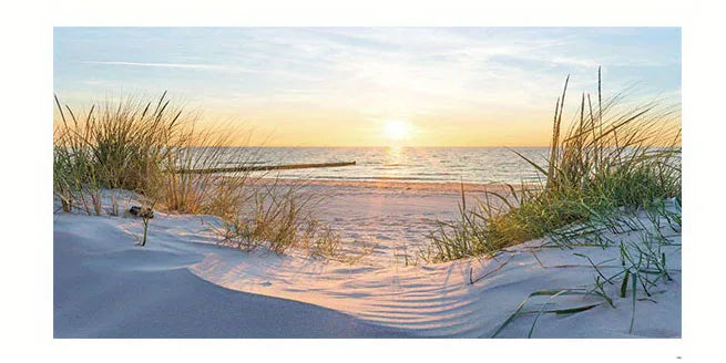 Beach Sunset Canvas Print for Home Decor