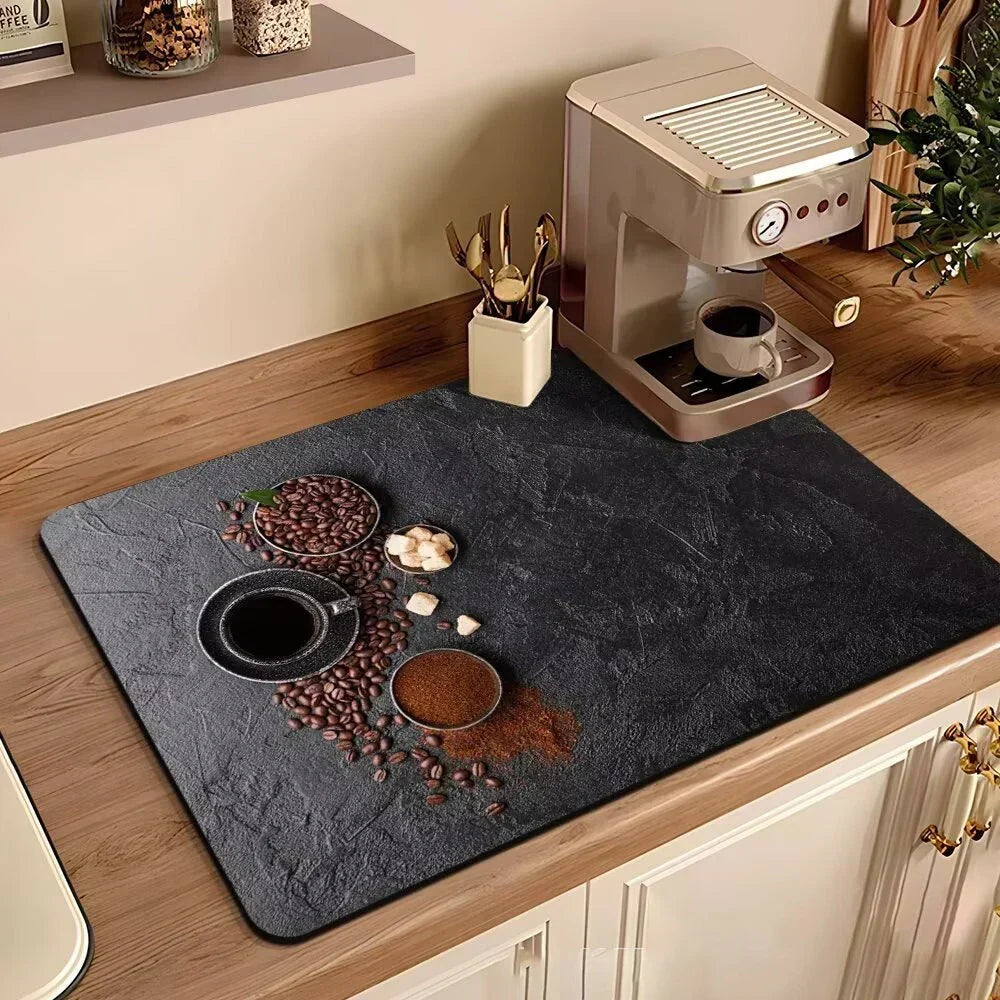 Waterproof Non-slip Coffee Machine Drain Pad Mat