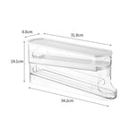 Plastic Egg Storage Box Automatic Rolling Dispenser