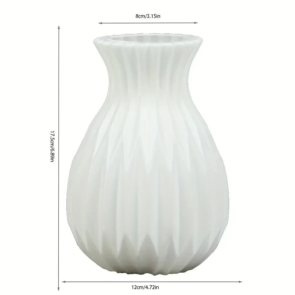 YOCITY Plastic Centerpiece Vase for Modern Decor