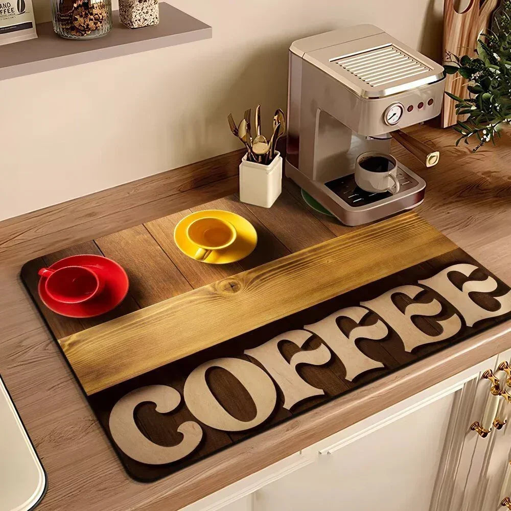 Waterproof Non-slip Coffee Machine Drain Pad Mat