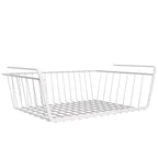 Large Capacity Iron Hanging Basket for Wardrobe Storage